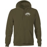 40 Series Troopy Pocket Hoodie - White Logo