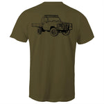 75 Series Cruiser Ute Classic Tee Detailed with Black Logo