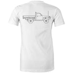 GU Patrol Ute Women's Maple Tee with Black Logo