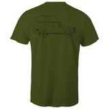 75 Series Hitop Troopy Classic Tee with a Black Logo