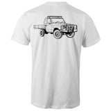 75 Series Cruiser Ute Classic Tee Detailed with Black Logo