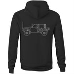 GQ Patrol Ute Hoodie with White Logo