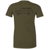 GQ Patrol Women's Maple Tee with Black Logo