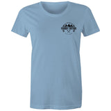75 Series Hitop Troopy Women's Maple Tee Detailed with a Black Logo