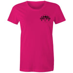 GU Patrol Ute Women's Maple Tee with Black Logo