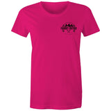 GU Patrol Ute Women's Maple Tee with Black Logo