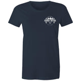 GQ Patrol Women's Maple Tee with White Logo