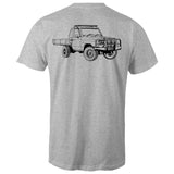 75 Series Cruiser Ute Classic Tee Detailed with Black Logo