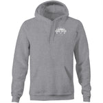 40 Series Troopy Pocket Hoodie - White Logo