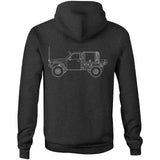 GQ Patrol Ute Hoodie with White Logo