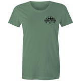 40 Series Troopy Womens Maple Tee with Black Logo