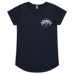 GQ Patrol Women's Scoop Neck Detailed with White Logo