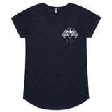 GQ Patrol Women's Scoop Neck Detailed with White Logo