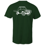 75 Series Cruiser Ute Classic Tee Detailed with White Logo