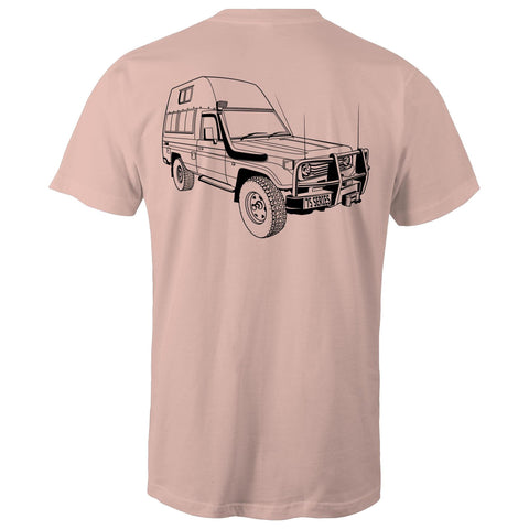 75 Series Hitop Troopy Classic Tee Detailed with a Black Logo