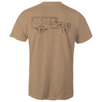 40 Series Troopy Classic Tee With A Black Logo