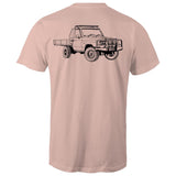 75 Series Cruiser Ute Classic Tee Detailed with Black Logo