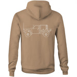 GQ Patrol Ute Hoodie with White Logo