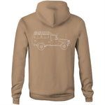 75 Series Troopy Hoodie with White Logo