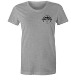 75 Series Hitop Troopy Women's Maple Tee Detailed with a Black Logo