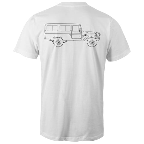 40 Series Troopy Classic Tee With A Black Logo