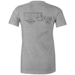 40 Series Troopy Womens Maple Tee with Black Logo