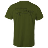 40 Series Troopy Classic Tee With A Black Logo