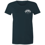 80 Series Women's Maple Tee with White Logo