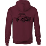 75 Series Cruiser Ute Hoodie Detailed with Black Logo