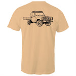 75 Series Cruiser Ute Classic Tee Detailed with Black Logo