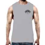 76 Series Muscle Singlet with a Black Logo