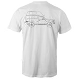75 Series Hitop Troopy Classic Tee with a Black Logo