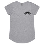 150 Series Landcruiser Prado Women's Scoop Neck T-Shirt - Black Logo
