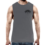 40 Series Troopy Muscle Singlet With A Black Logo