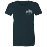 40 Series Troopy Womens Maple Tee with White Logo