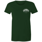 GU Patrol Ute Women's Maple Tee with White Logo