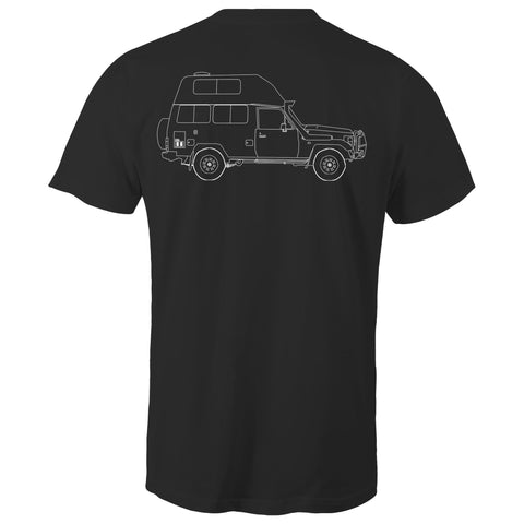 75 Series Hitop Troopy Classic Tee with a White Logo