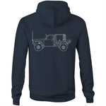 GQ Patrol Ute Hoodie with White Logo