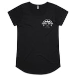 GQ Patrol Women's Scoop Neck Detailed with White Logo