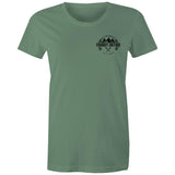 GQ Patrol Women's Maple Tee Detailed with Black Logo