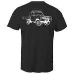 75 Series Cruiser Ute Classic Tee Detailed with White Logo