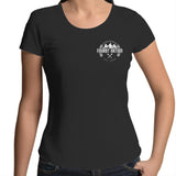 GQ Patrol Ute Women's Scoop Neck Tee with White Logo