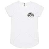 GQ Patrol Women's Scoop Neck Detailed with Black Logo