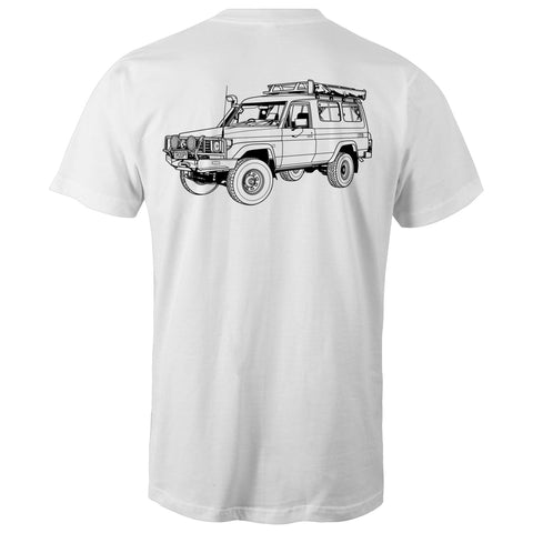 75 Series Troopy Classic Tee Detailed With Black Logo