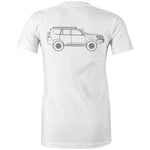 150 Series Landcruiser Prado Women's Maple T-Shirt - Black Logo