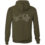 GQ Patrol Ute Hoodie with White Logo