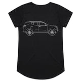 Holden 2018 Trailblazer Women's Scoop Neck T-Shirt - White Logo