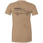 75 Series Troopy Women's Maple Tee with Black Logo