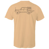 79 Series Dual Cab Ute Classic Tee With a Black Logo