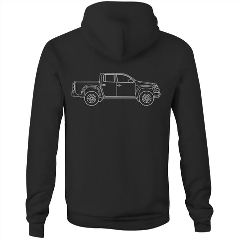 VW Amarok Hoodie with White Logo